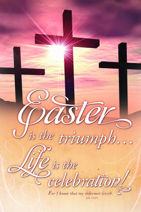 Easter is the Triumph Bulletin Letter Size Church Partner