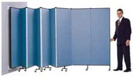 Screenflex Wall Mounted Portable Room Dividers