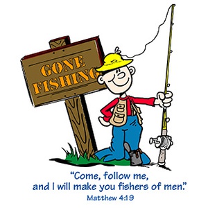 gone fishing clip art