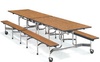 Mobile Lunchroom and Cafe Tables