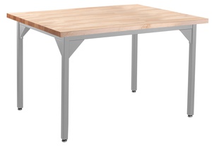 Tables, Heavy Duty Tables, Butcher Block Top