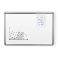 Tuf-Rite® Whiteboard 5 Year Silver Presidential Frame + Tackless Paper Holder