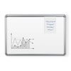 Tuf-Rite® Whiteboard 5 Year Silver Presidential Frame + Tackless Paper Holder