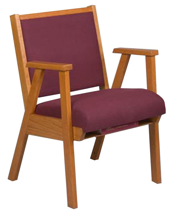 Wood Framed Church Chair Imperial Church Partner