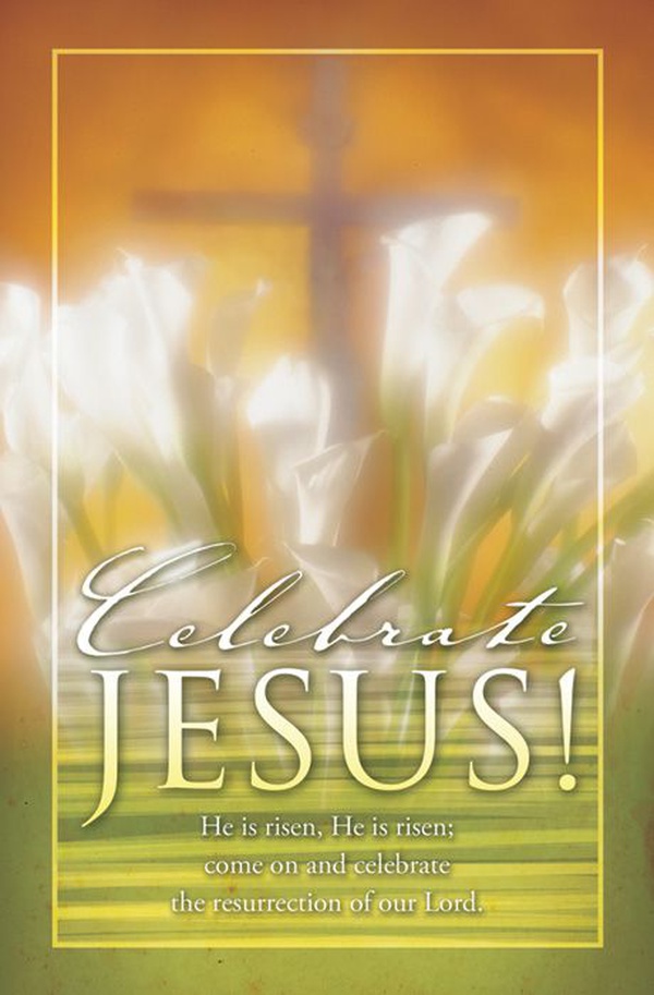 Celebrate Jesus Easter Bulletin - Letter Size | Church Partner