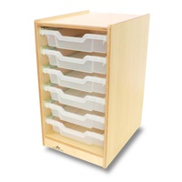 Tote Tray Storage Cabinet