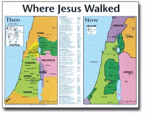 map of where god walked