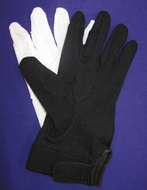 Jeffers Ultima Handbell Gloves with Plastic Dots