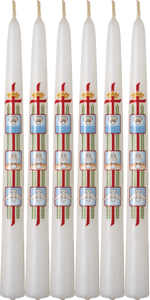 Emkay Rite of Christian Initiation of Adults (RCIA) Candle Case of 50