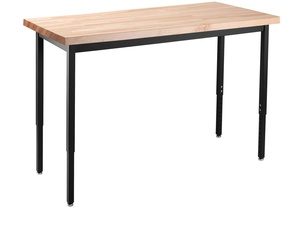 Tables, Heavy Duty Tables, Butcher Block Top