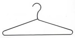 Steel Closed Loop Coat Hanger- 50 Pack by Magnuson Group, MG-17CL-50, 54100