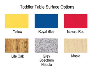 1 Seat Toddler Tables