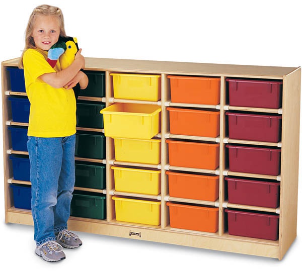 JontiCraft® Mobile 25Opening Storage Shelf with No Tubs 4025JC