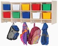 Whitney Brothers 12 Cubby Backpack Storage