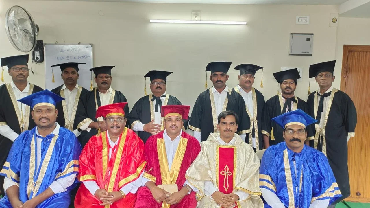 Graduation ceremony celebration