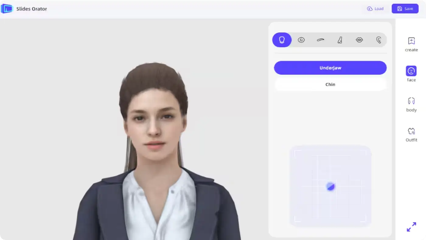 Step 2: AI generates a 3D digital human from your uploaded photo