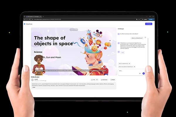 Integrate cartoon avatar with MyPresenter