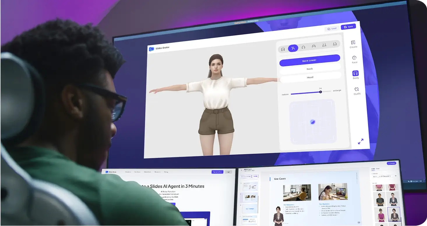 Real-time Interactive 3D Avatar Demo