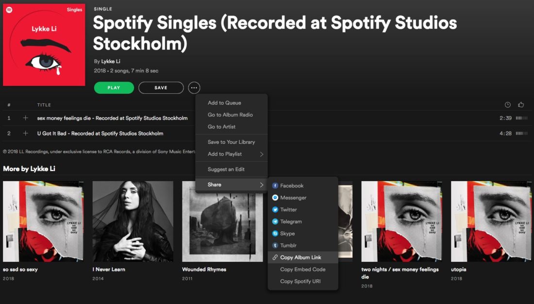 spotify web player unblocked