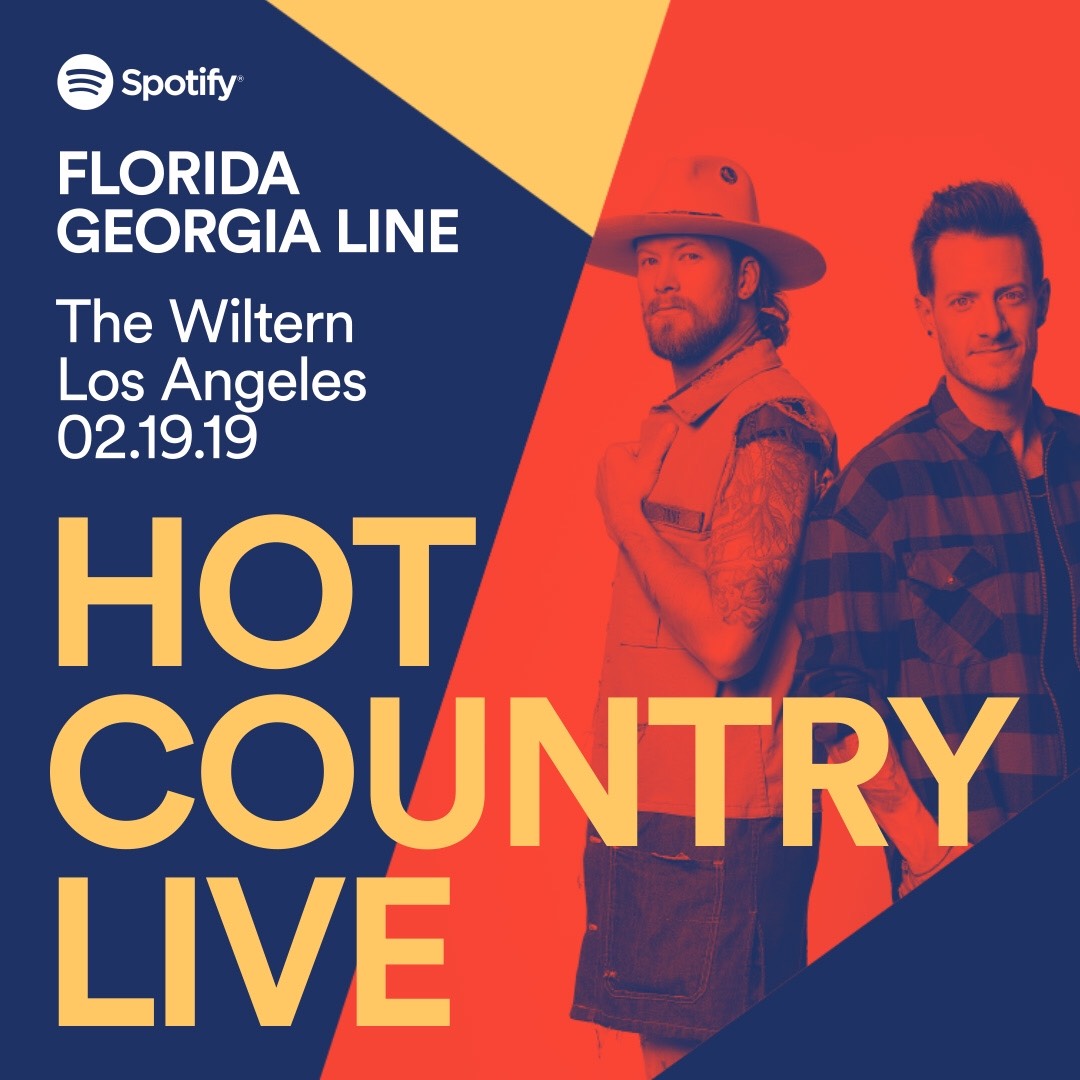 Spotify’s Hot Country Live Presents Florida Line — Spotify