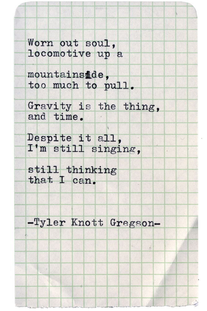 Poet Tyler Knott Gregson Explores His Creative Process – from Haiku to ...