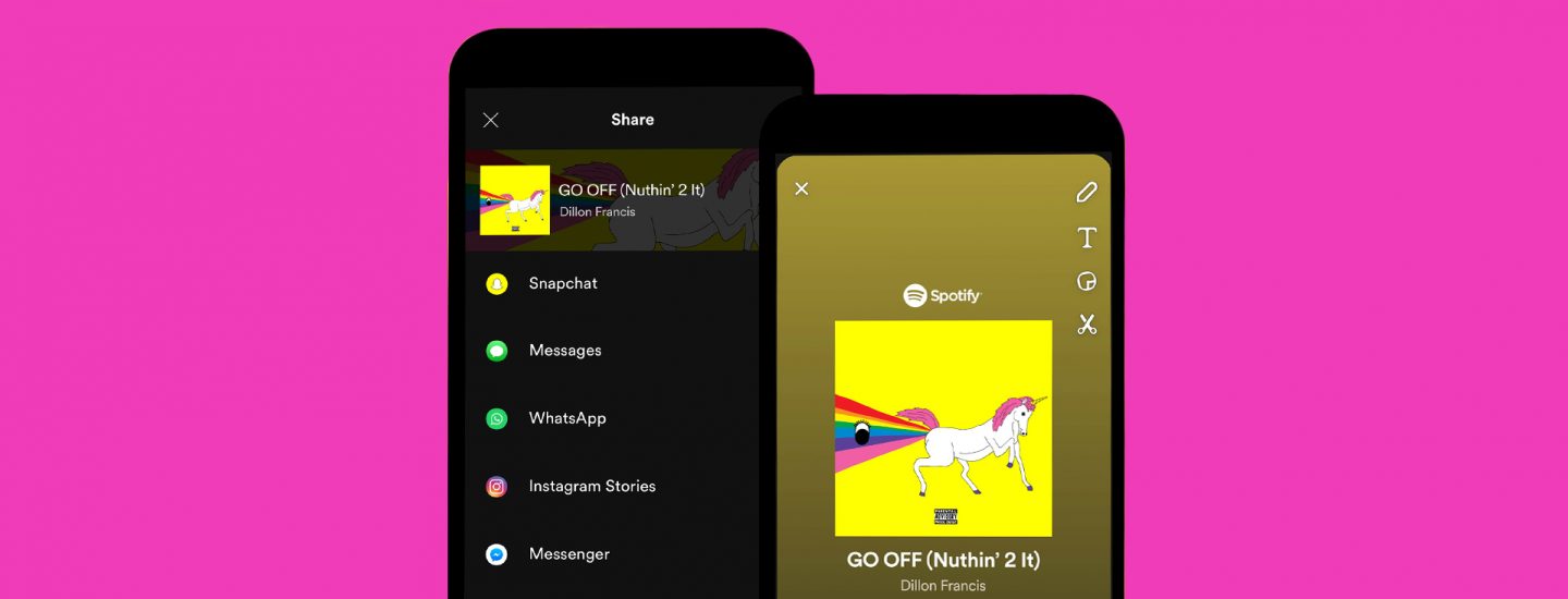 Share What You’re Listening to on Spotify with Snapchat — Spotify