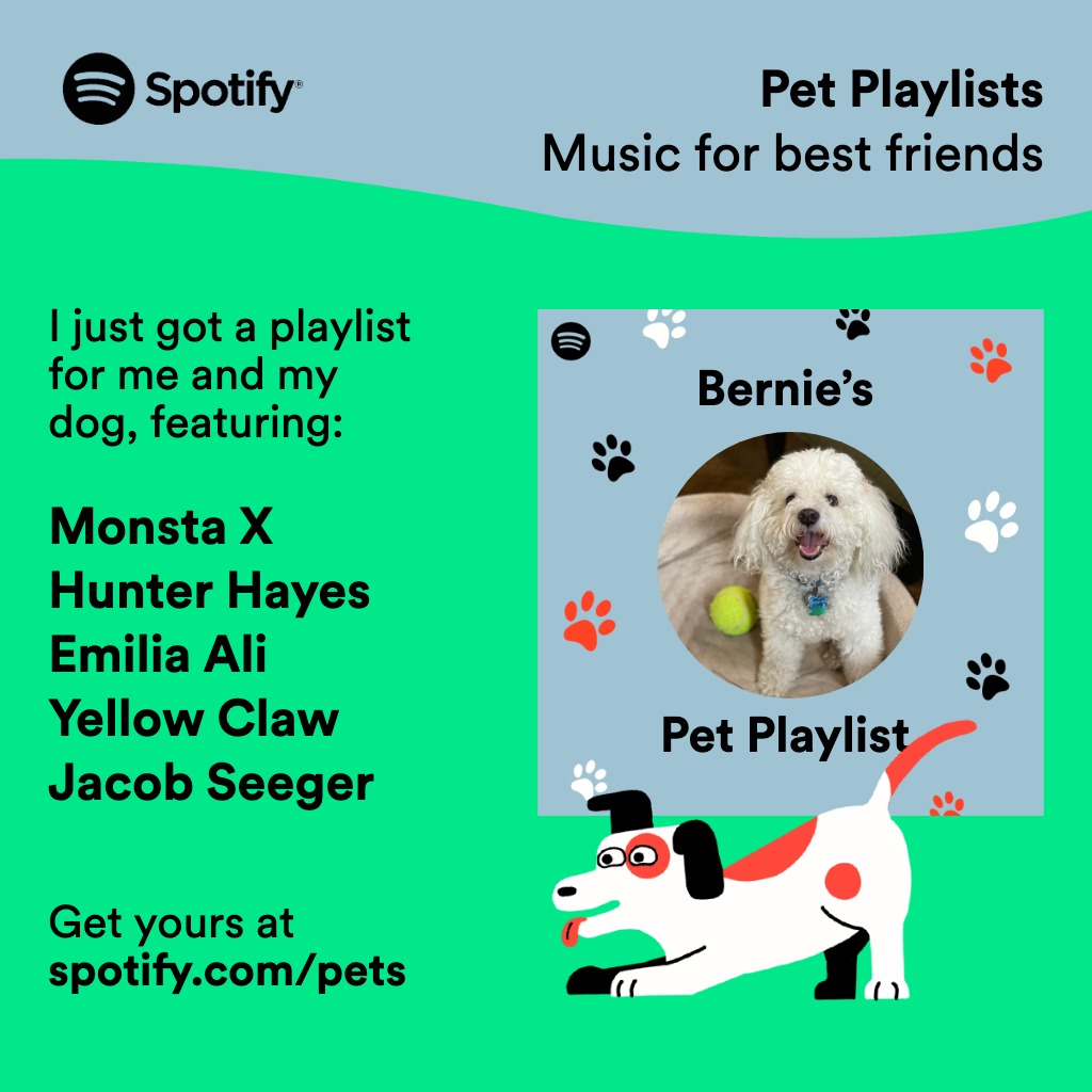 Spotify Has the Pawfect Playlist for You And Your Pet — Spotify