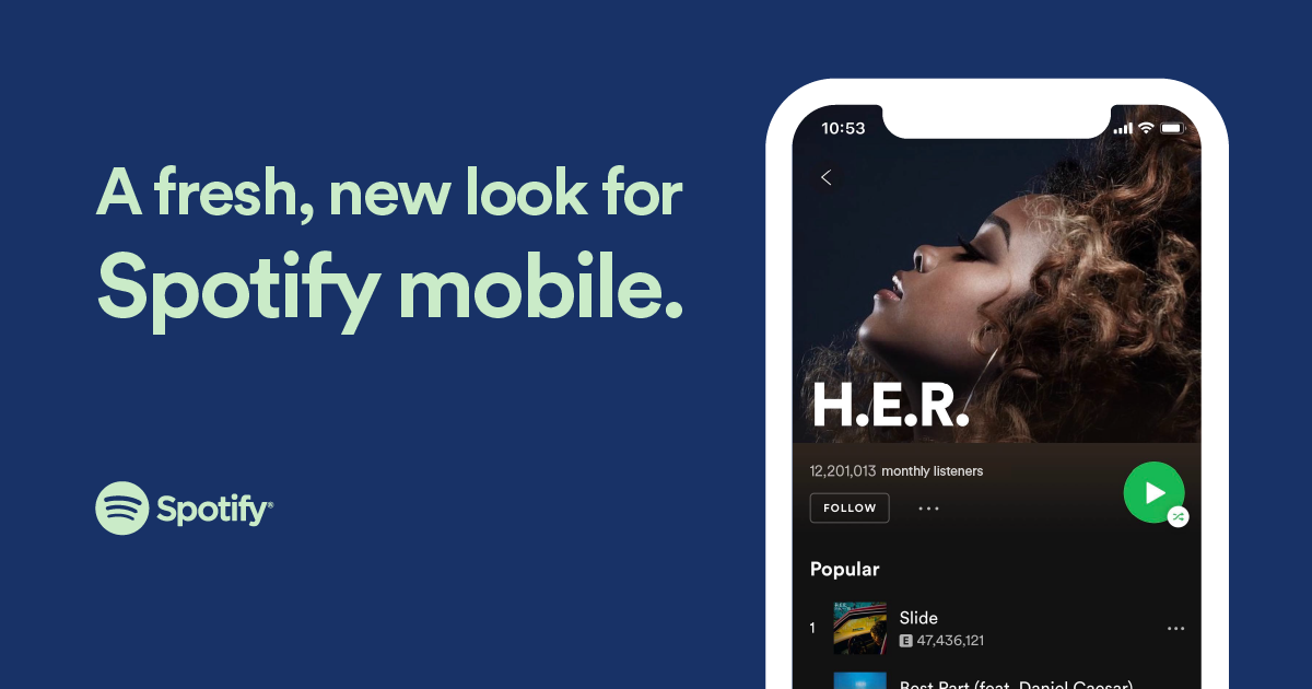 3 Icons To Know In Spotify Mobile S Refreshing New Look Spotify