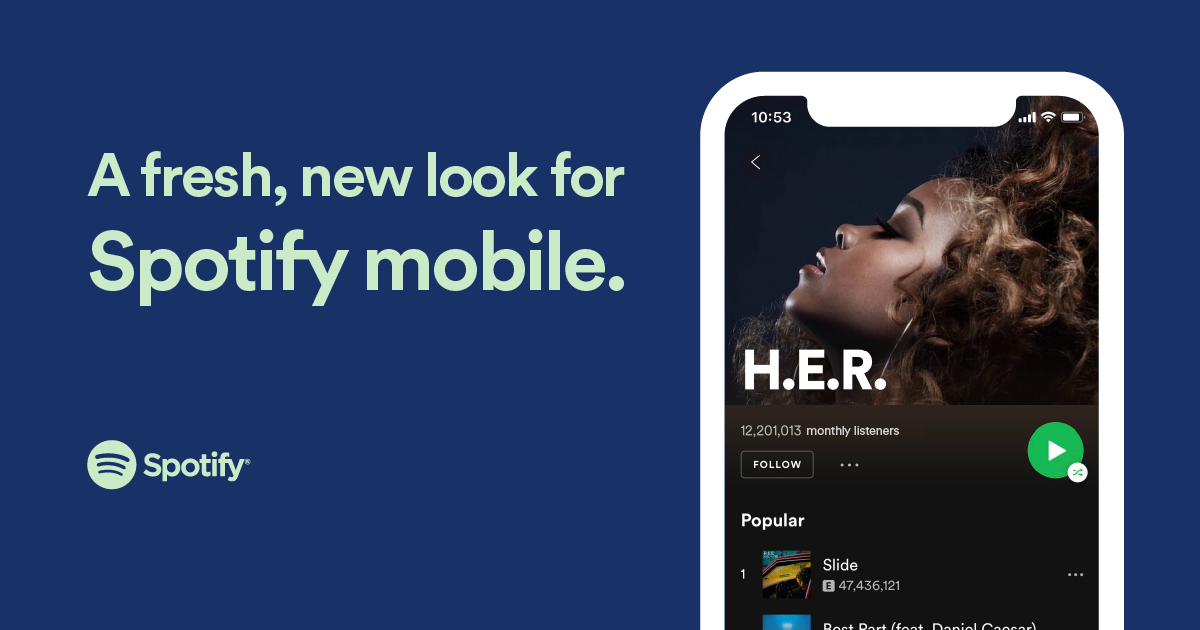 Spotify changing heart icon for new and improved plus button