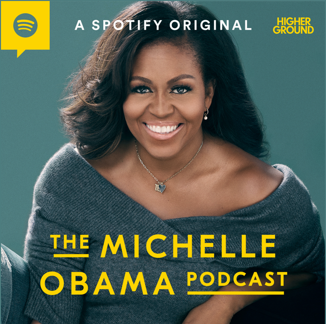 How to pick up interesting podcasts about celebrities - online transcriber - The Michelle Obama Podcast 