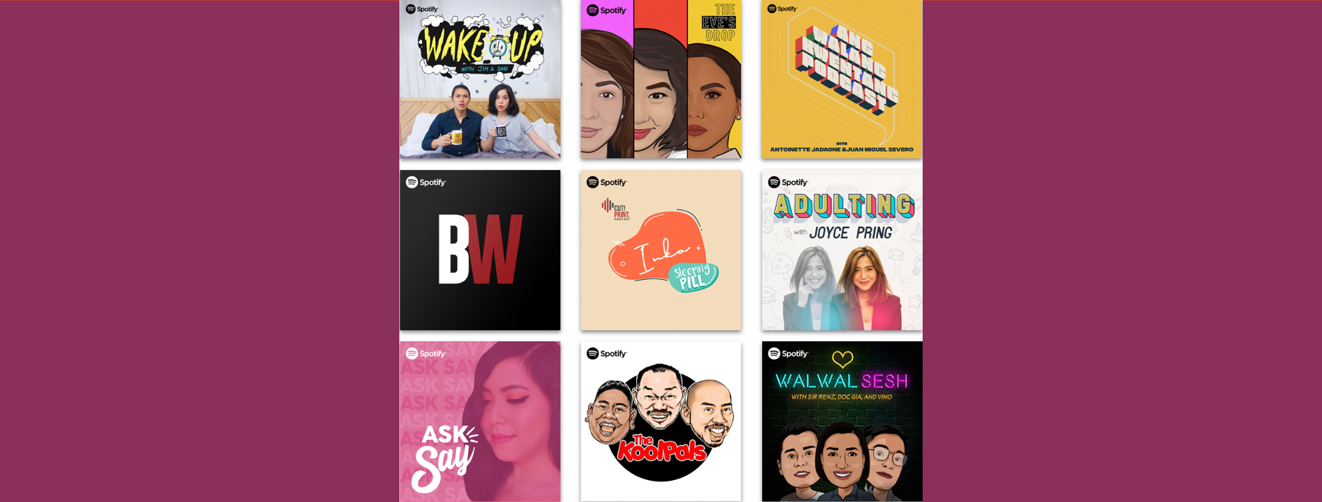 Nine Filipino Fan Favorite Podcasts Join Spotify Spotify