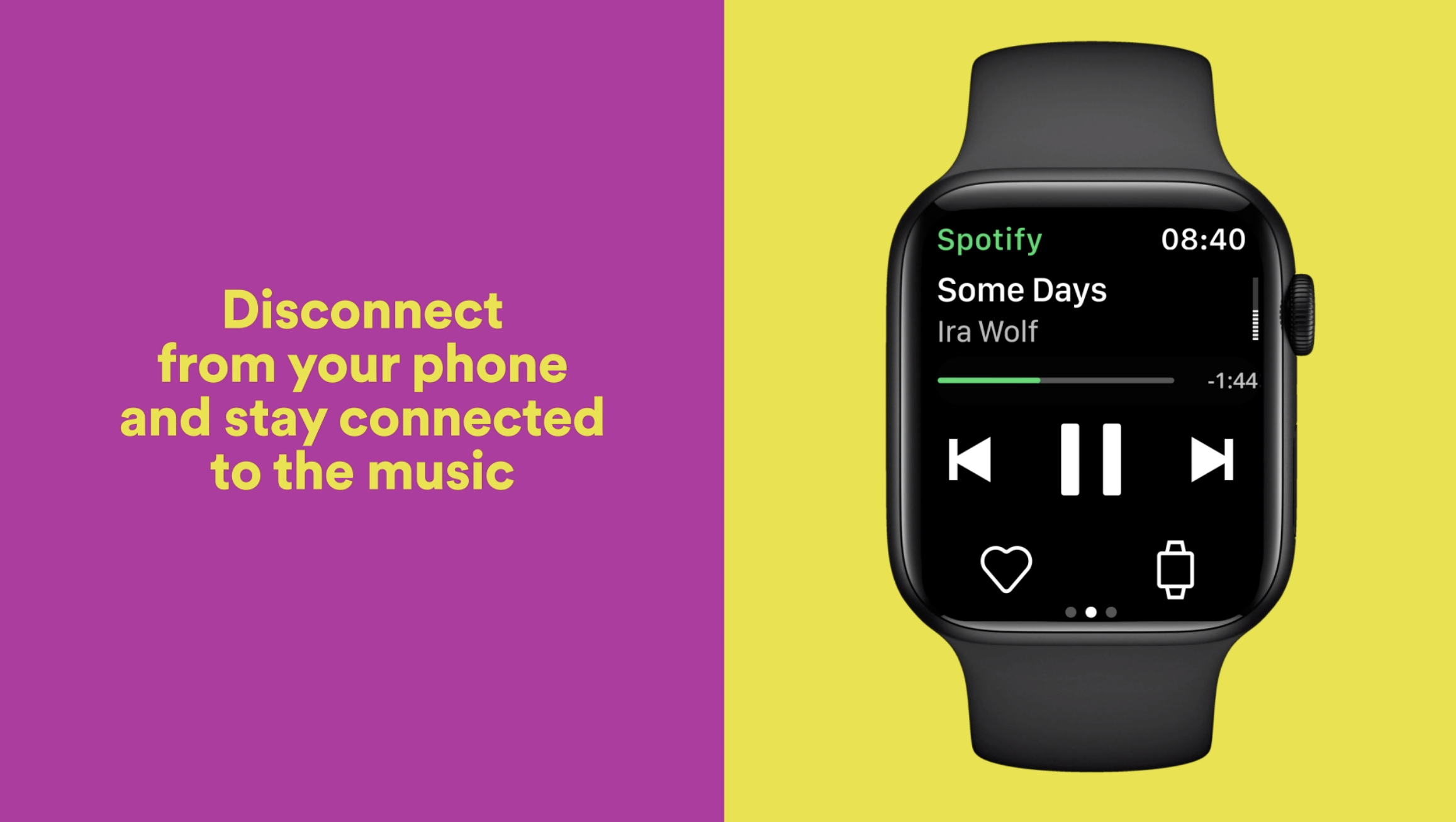 Enjoy More Ways Than Ever to Use Spotify on Your Apple Watch—Now With  Downloads — Spotify