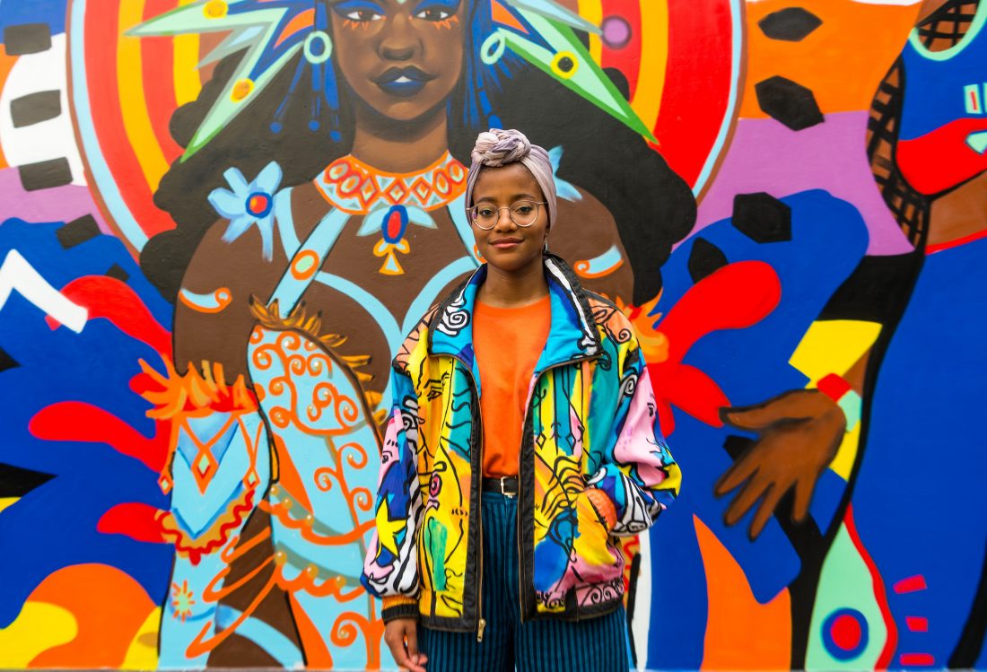 Spotify celebrates Notting Hill Carnival with a colourful mural by artist Bokiba