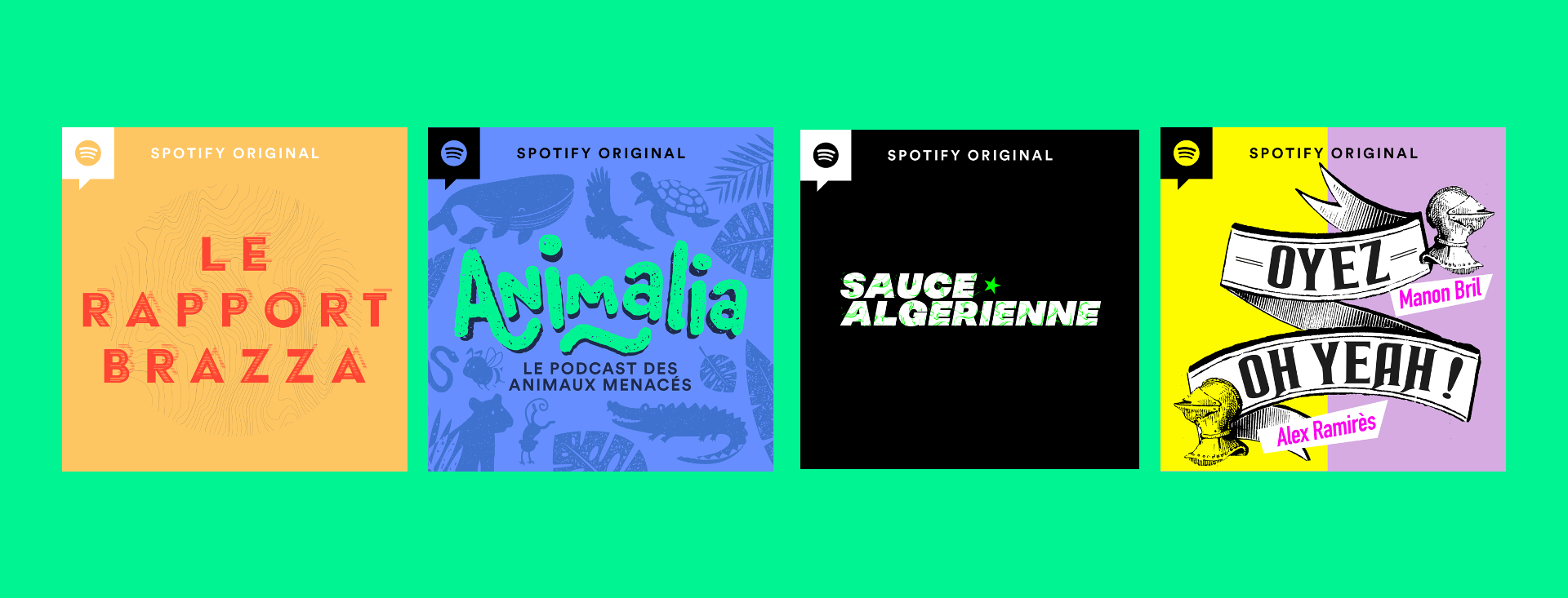 13 Upcoming Podcasts From Spotify France, Including the Country's First  Video Podcast — Spotify