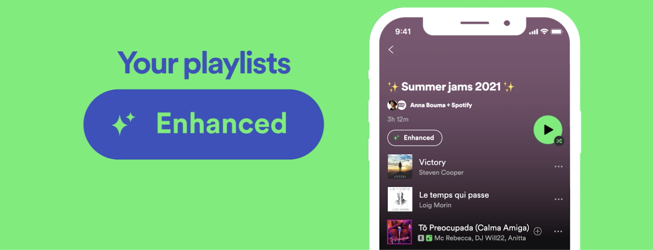 Spotify personalized song recommendations - personalized content