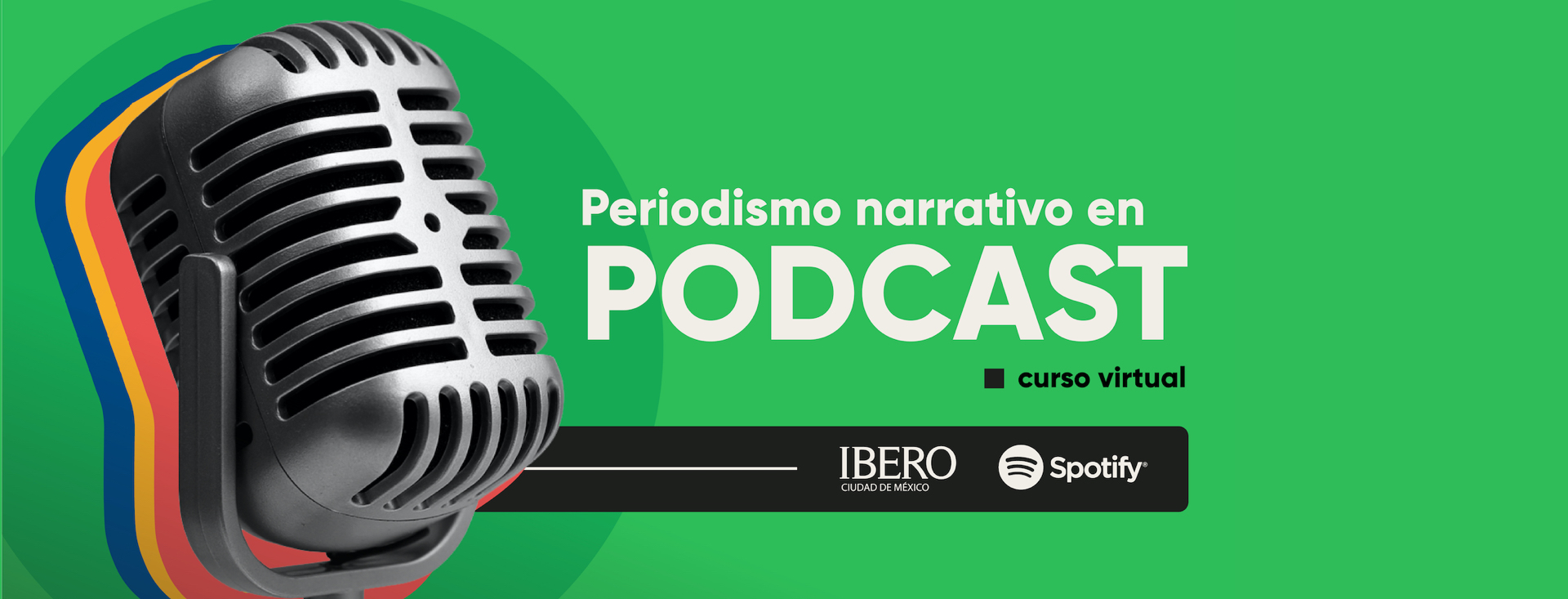 Ready go to ... https://spoti.fi/3KFJhOJApple [ En alianza con Spotify, la IBERO impartirá curso de periodismo narrativo en podcast — Spotify]