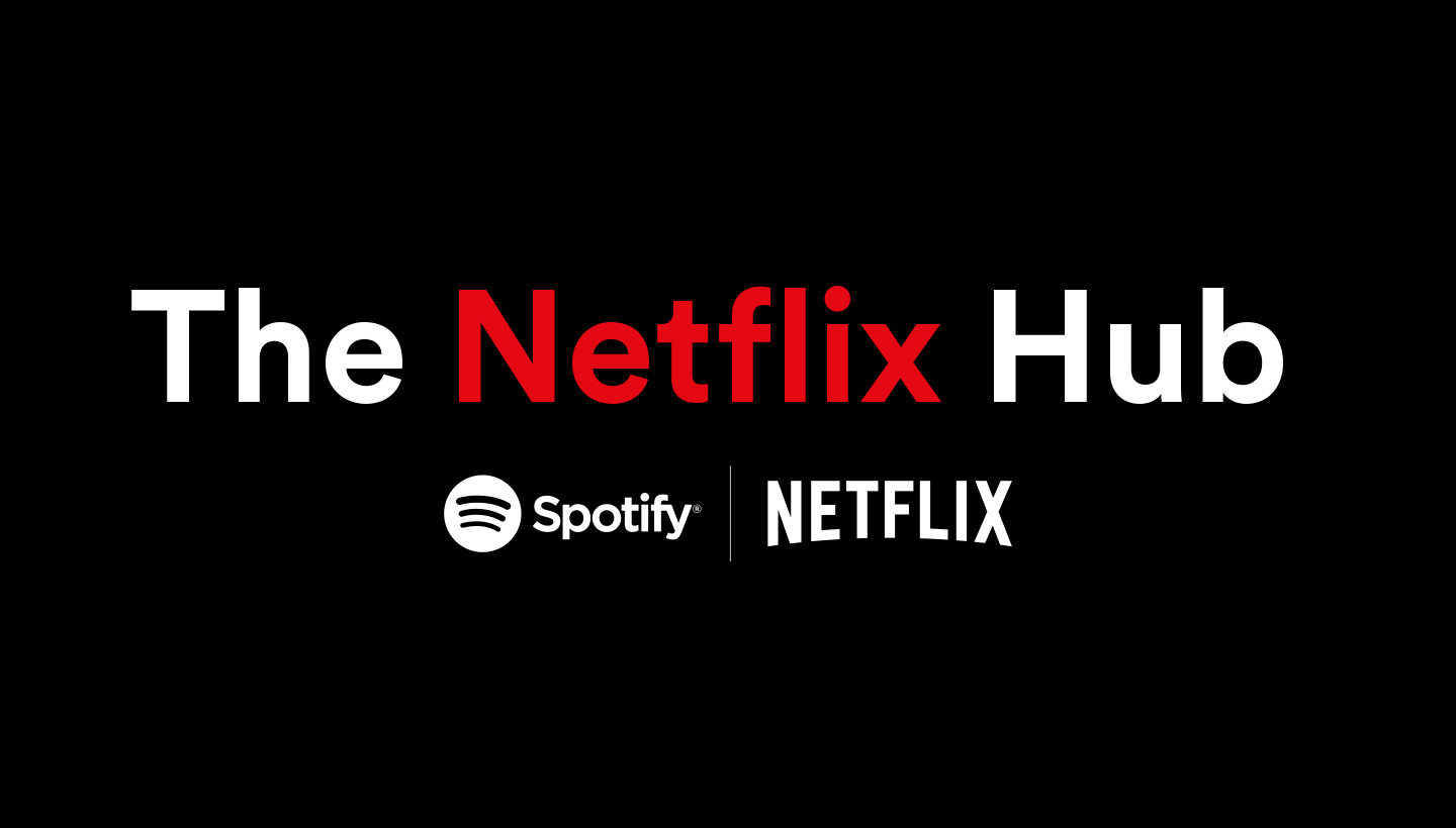 TV-Themed Music Streaming Features : Netflix Hub