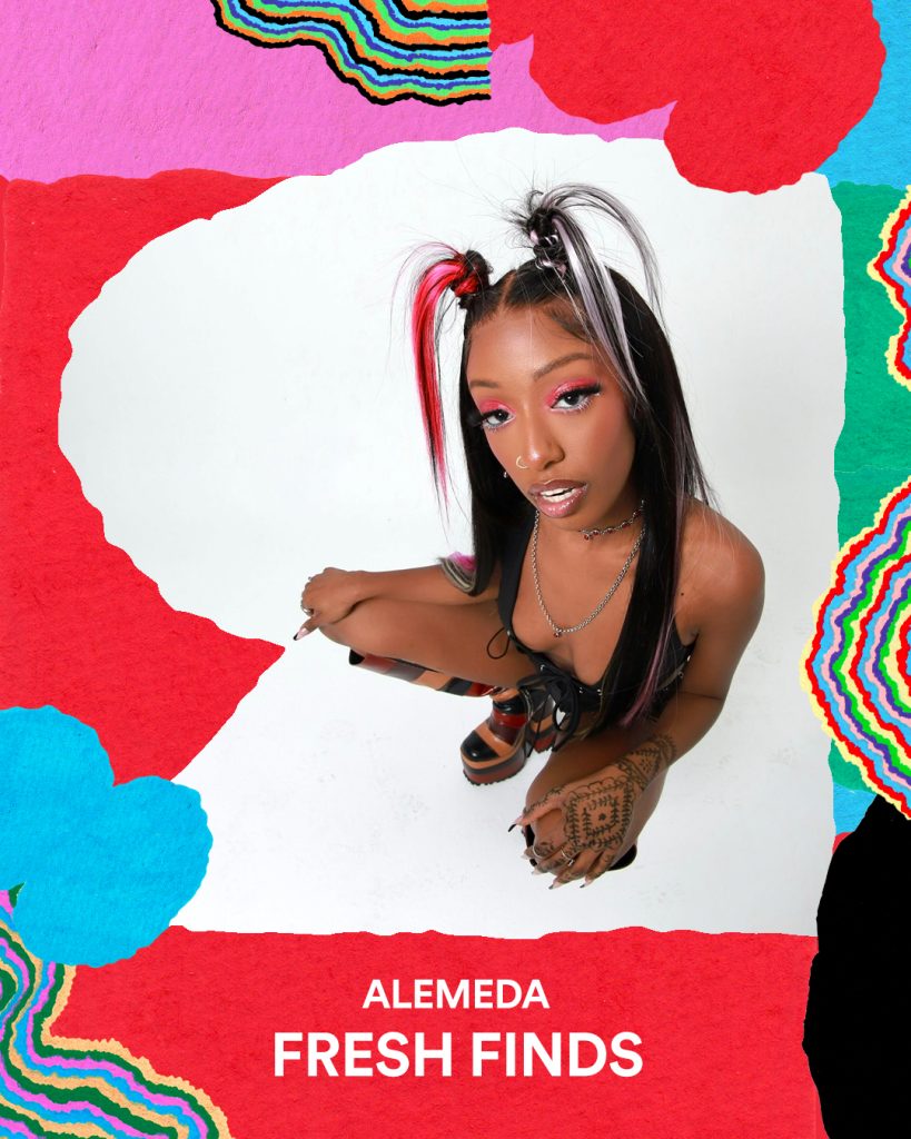 cover art for spotify fresh finds pick alemeda