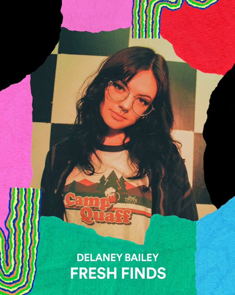 cover art for spotify fresh finds pick delaney bailey