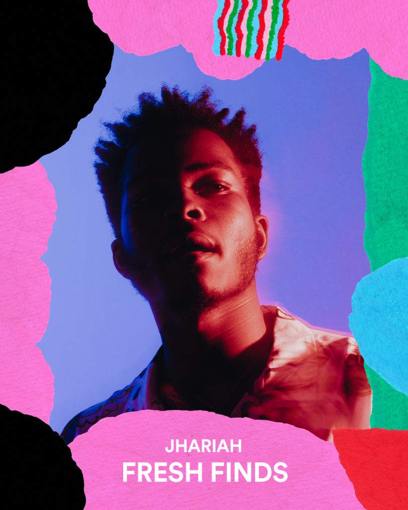 cover art for spotify fresh finds pick jhariah