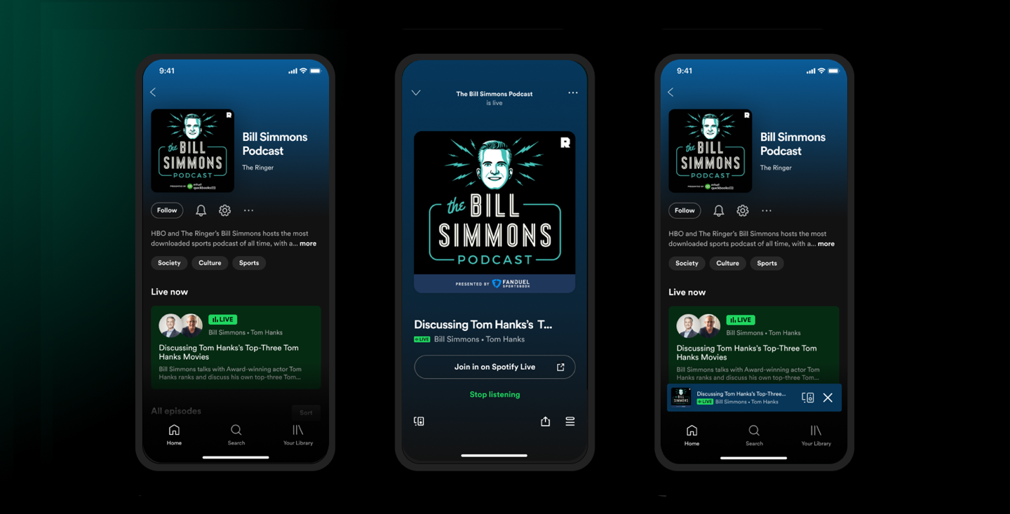 Spotify launches new listening format to bring together music and podcasts