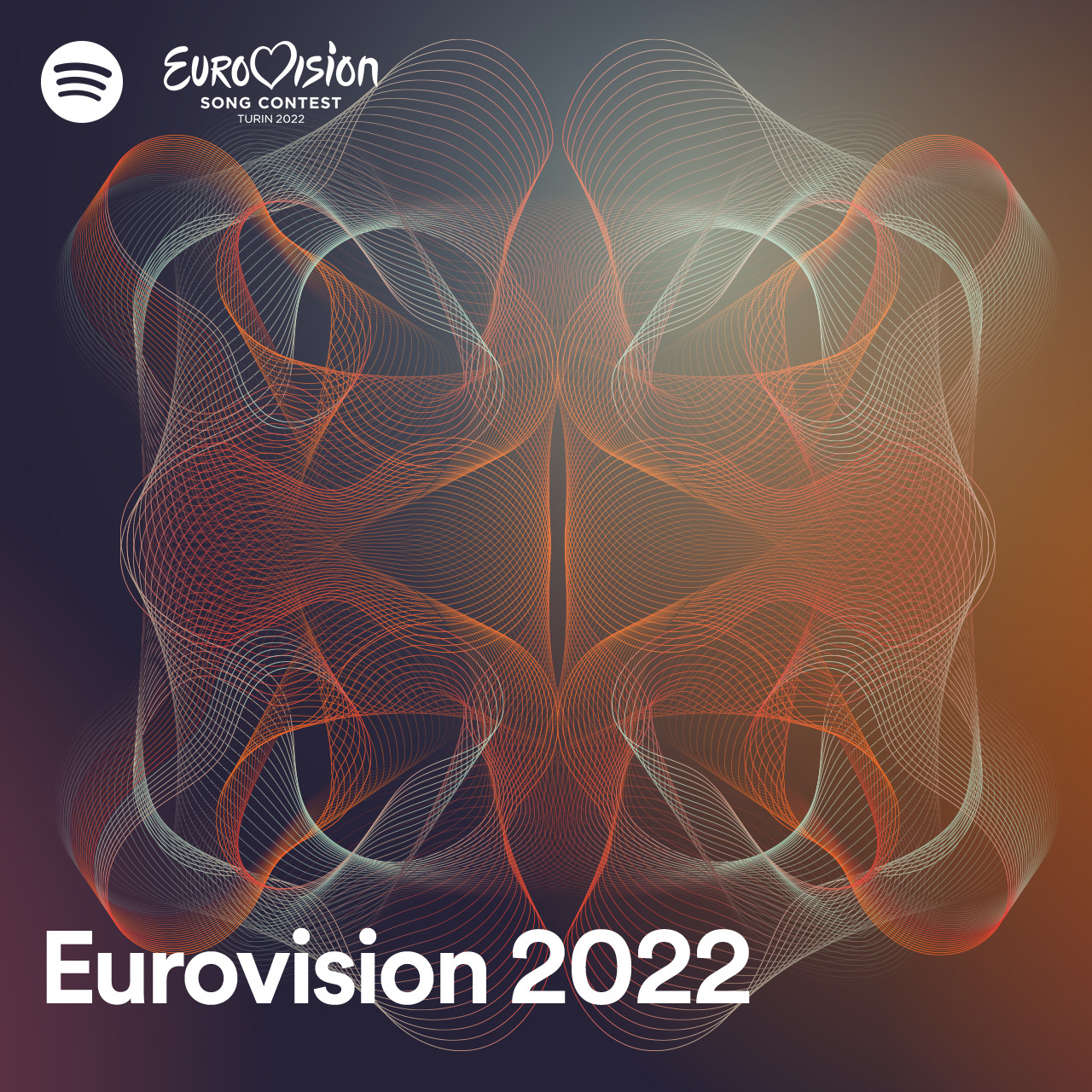 Playlist cover art for Eurovision 2022