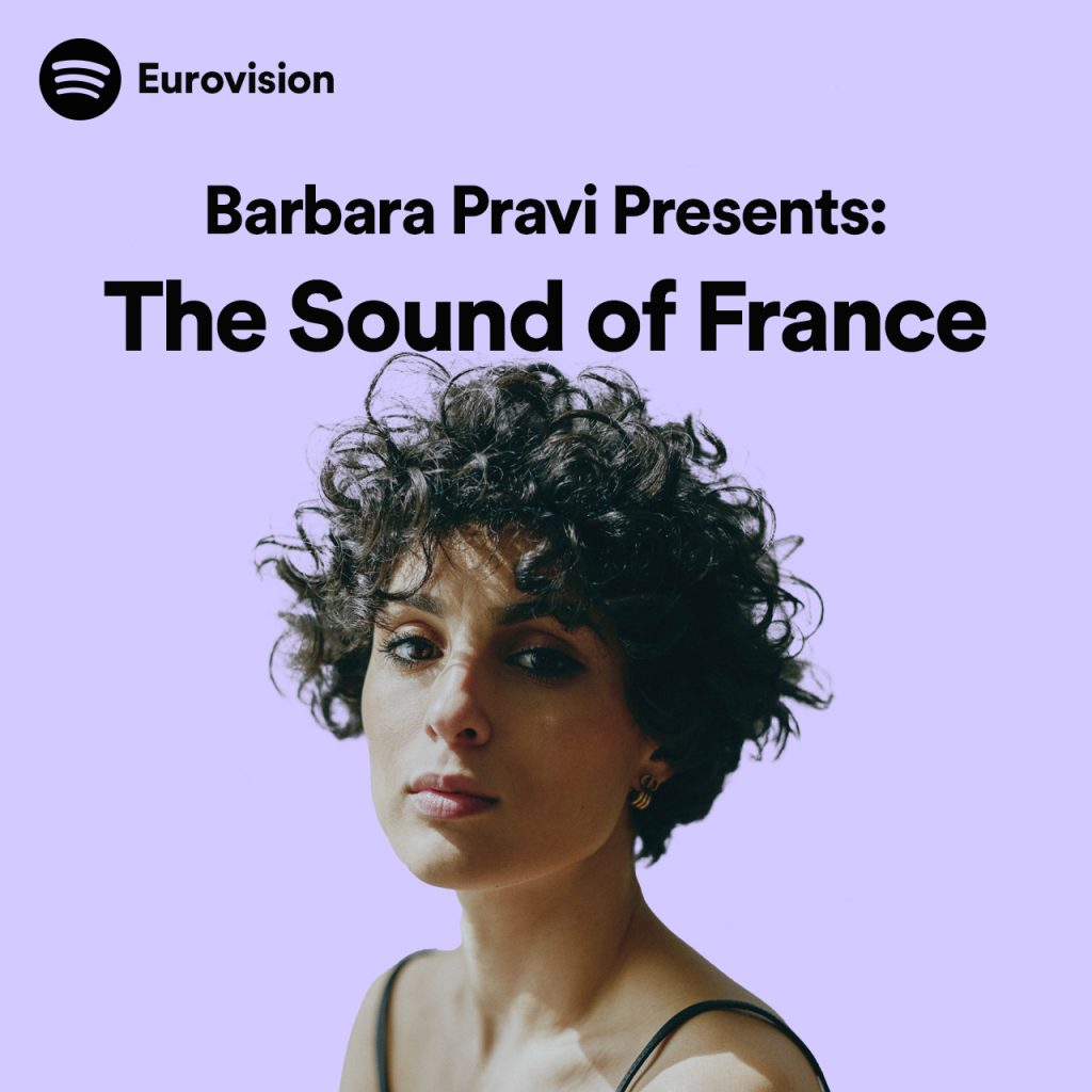 Playlist cover art for Barbara Pravi Presents: The Sound of France