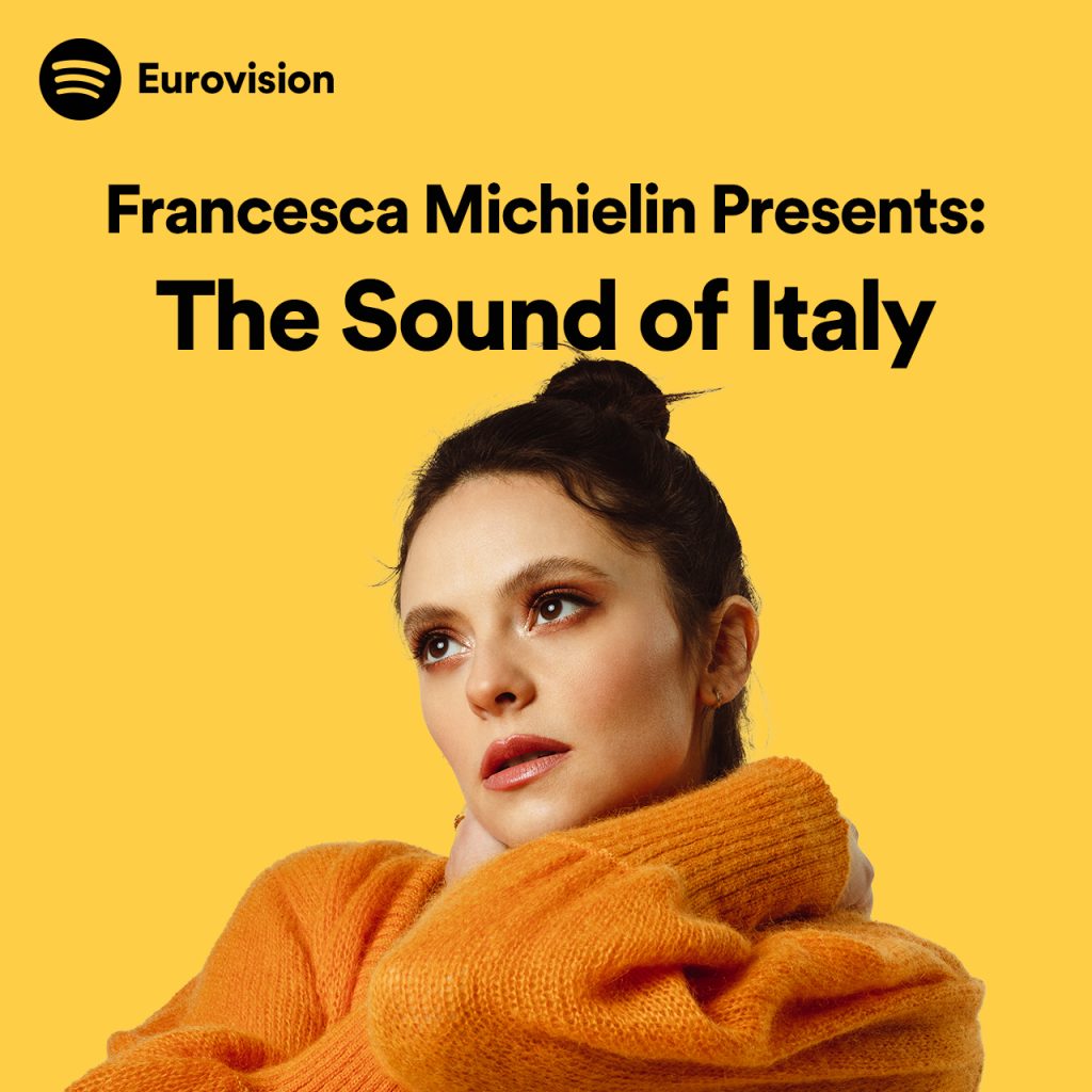 Playlist cover art for Francesca Michielin Presents: The Sound of Italy