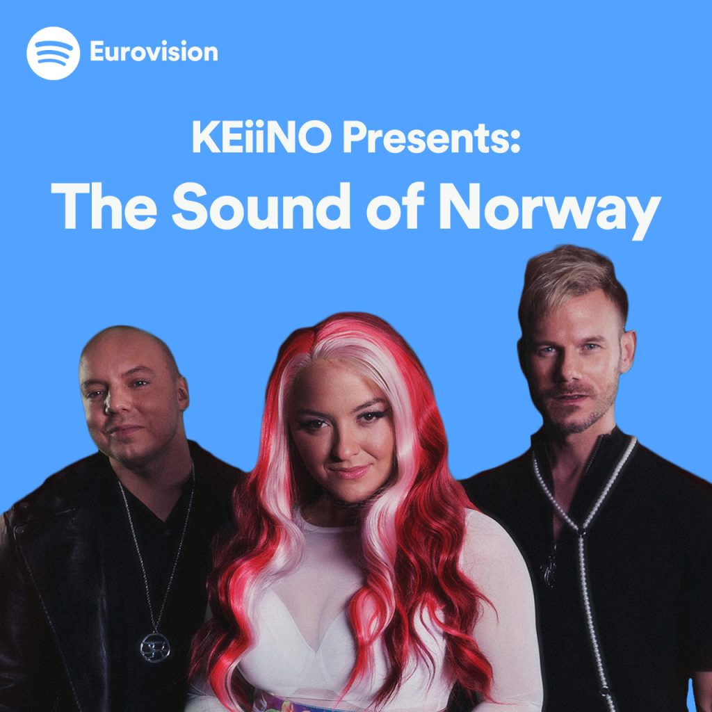 Playlist cover art for KEiiNO Presents: The Sound of Norway