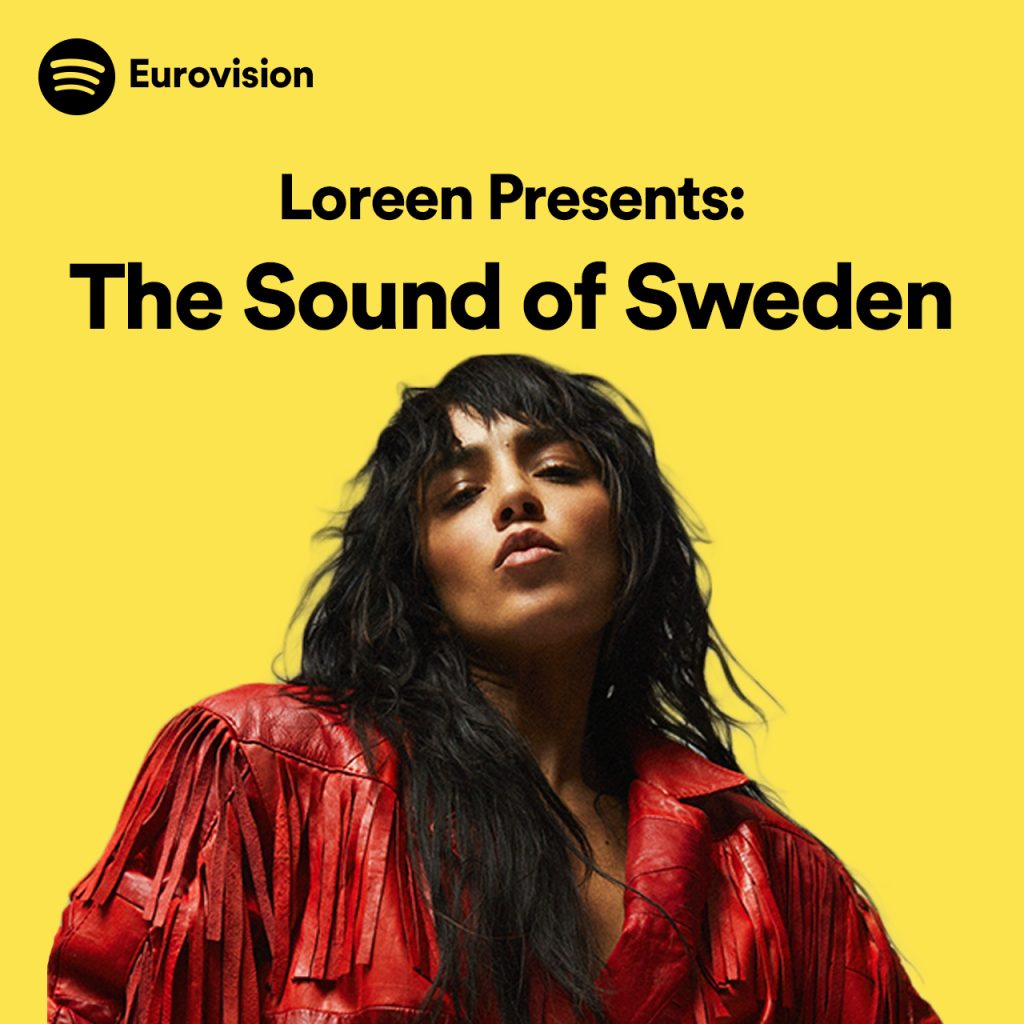 Playlist cover art for Loreen Presents: The Sound of Sweden