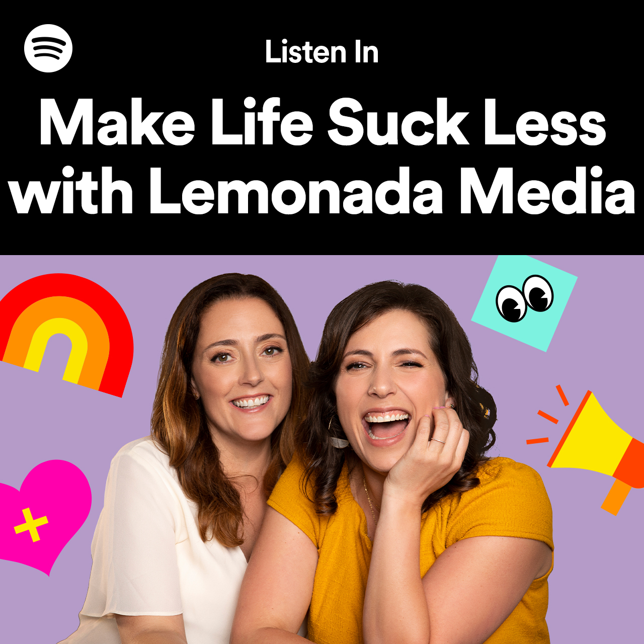 Make Life Suck Less with Lemonada Media playlist art