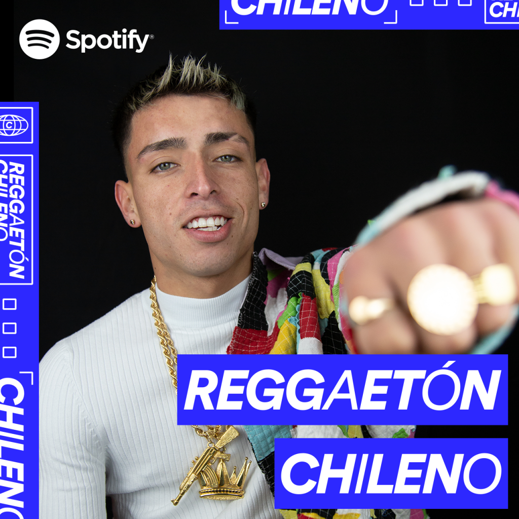 Cover art for the Spotify playlist Reggaetón Chileno featuring Ak4:20