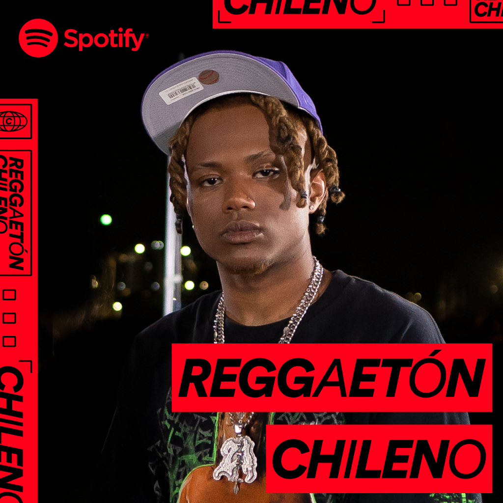 Cover art for the Spotify playlist Reggaetón Chileno featuring Polima