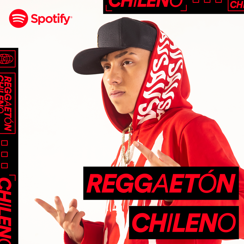 Cover art for the Spotify playlist Reggaetón Chileno featuring Standly